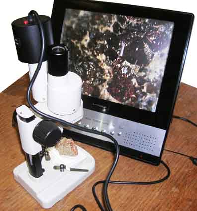 telecamera microscopio