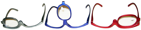 occhiali trucco